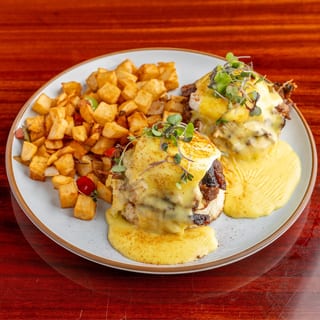 Smoked Brisket Benedict