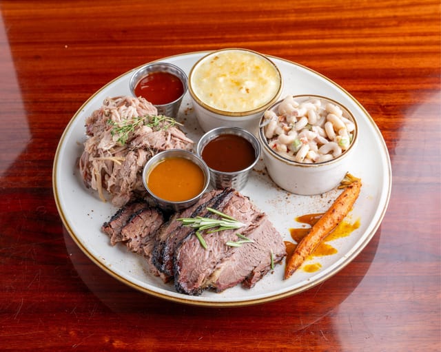 Two Meat Combo.
