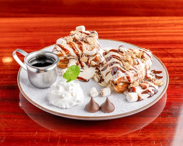S'mores Waffles.
